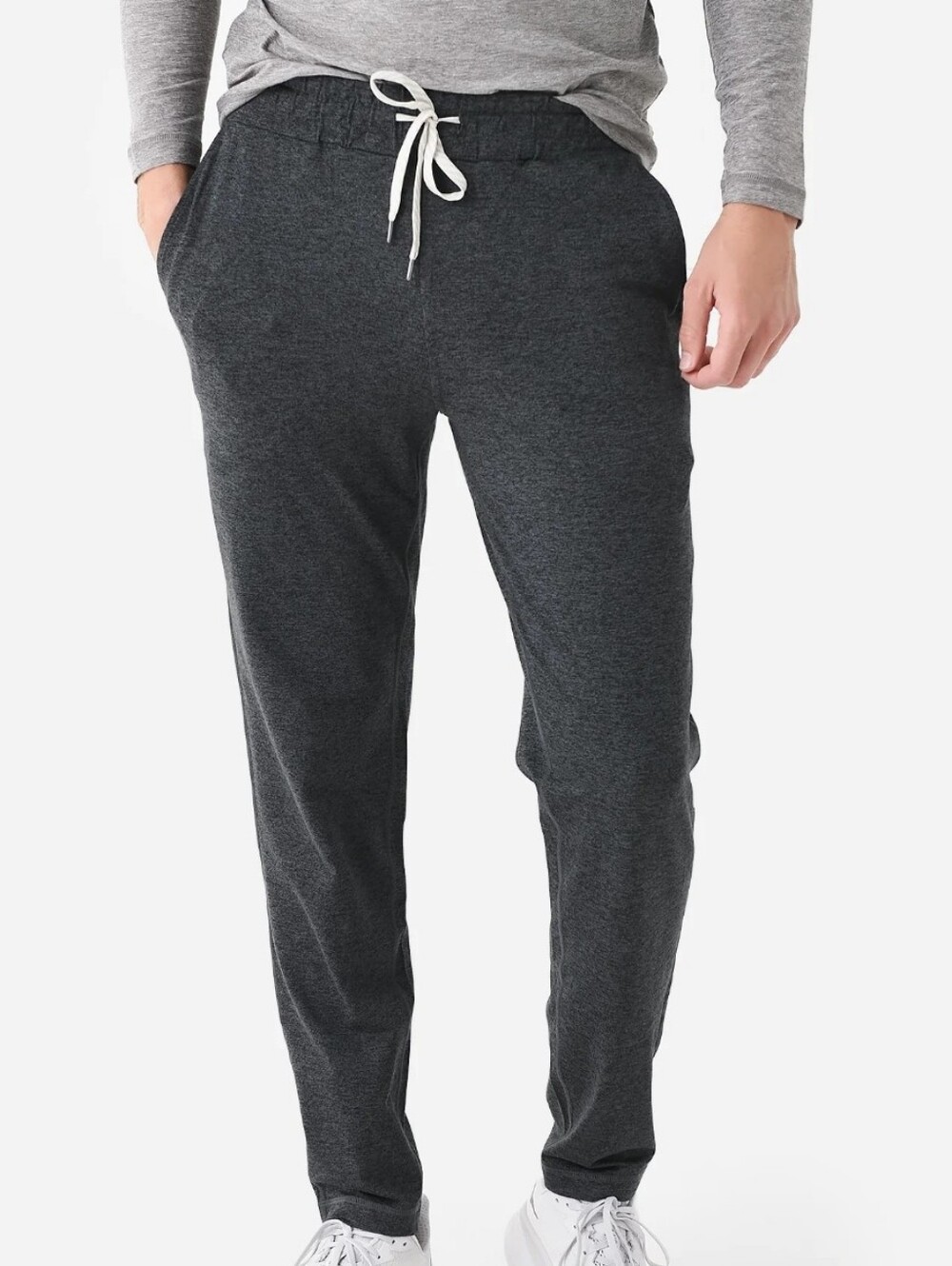 Vuori Charcoal Gray Drawstring Jogger Pants